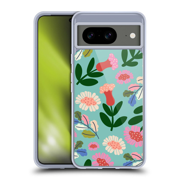 Gabriela Thomeu Floral Super Bloom Soft Gel Case for Google Pixel 8