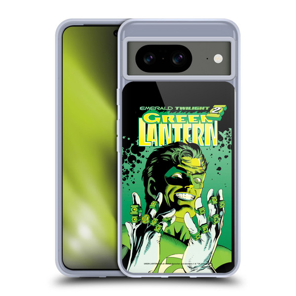Green Lantern DC Comics Comic Book Covers Emerald Twilight Soft Gel Case for Google Pixel 8