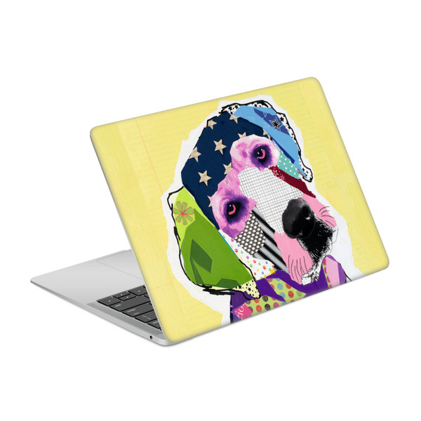 Michel Keck Dogs Yellow Lab Vinyl Sticker Skin Decal Cover for Apple MacBook Air 13.3" A1932/A2179