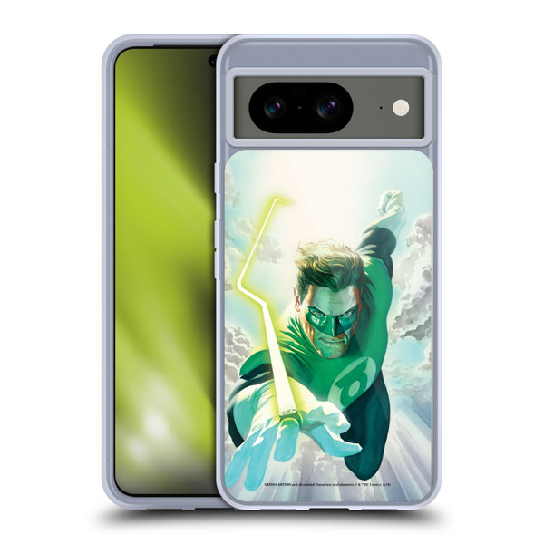 Green Lantern DC Comics Comic Book Covers Flight Soft Gel Case for Google Pixel 8