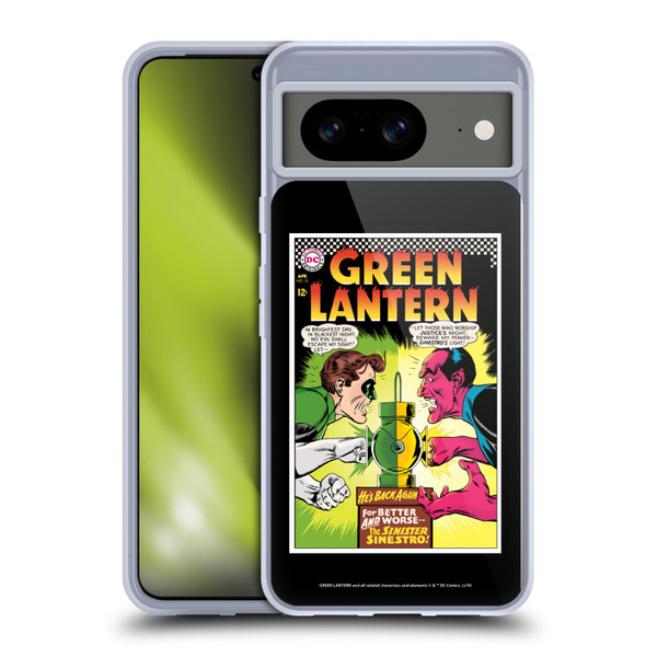 Green Lantern DC Comics Comic Book Covers Sinestro Soft Gel Case for Google Pixel 8