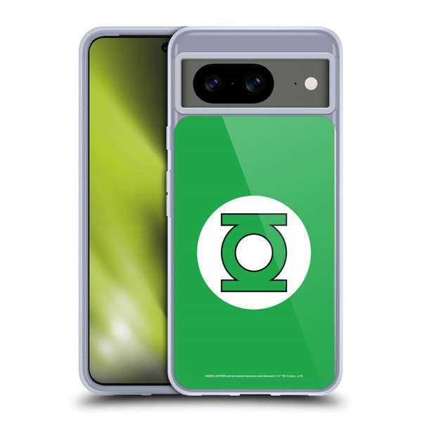 Green Lantern DC Comics Logos Classic Soft Gel Case for Google Pixel 8
