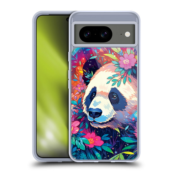 Michael David Ward Animals Panda Soft Gel Case for Google Pixel 8