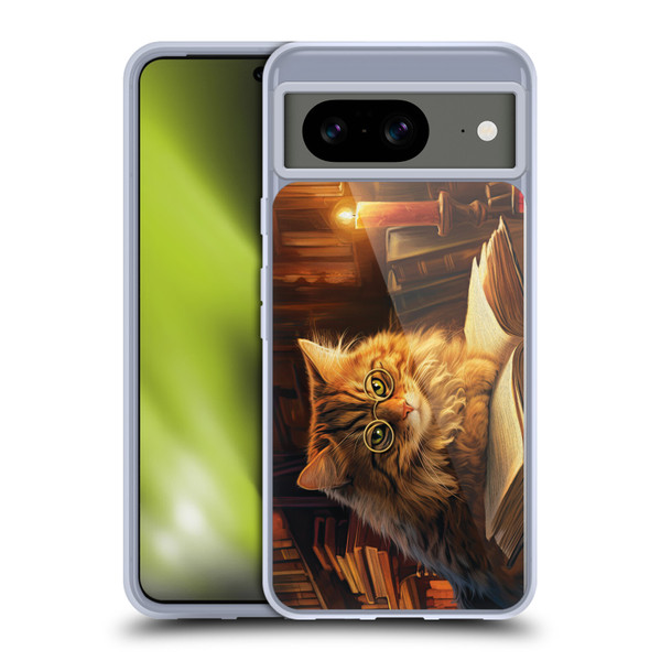 Michael David Ward Humor & Botanicals Boom Shop Kitty Soft Gel Case for Google Pixel 8