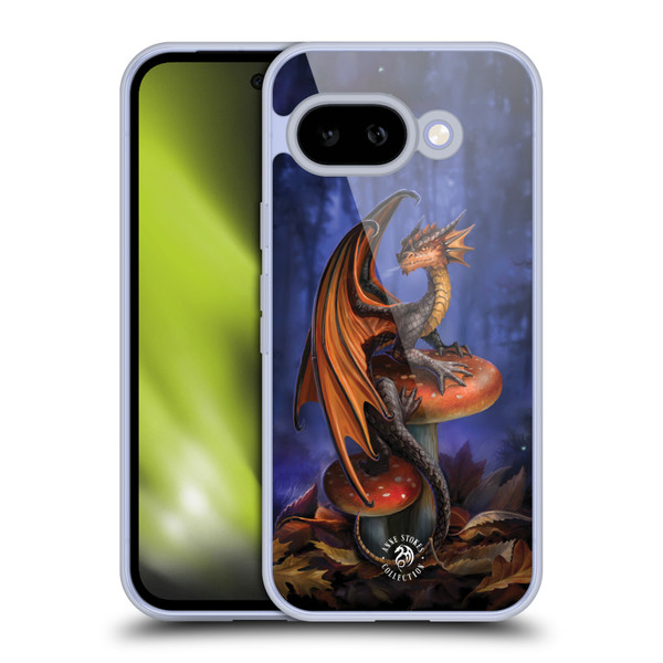 Anne Stokes Fantasy Collection Mushroom Dragon Soft Gel Case for Google Pixel 9A