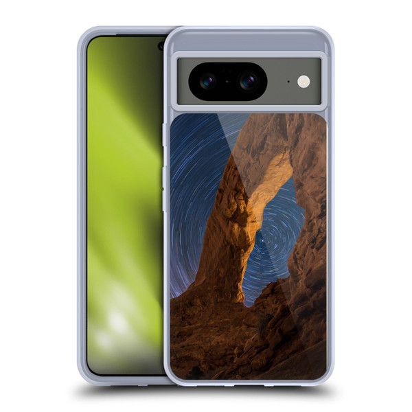 Royce Bair Nightscapes Star Trails Soft Gel Case for Google Pixel 8