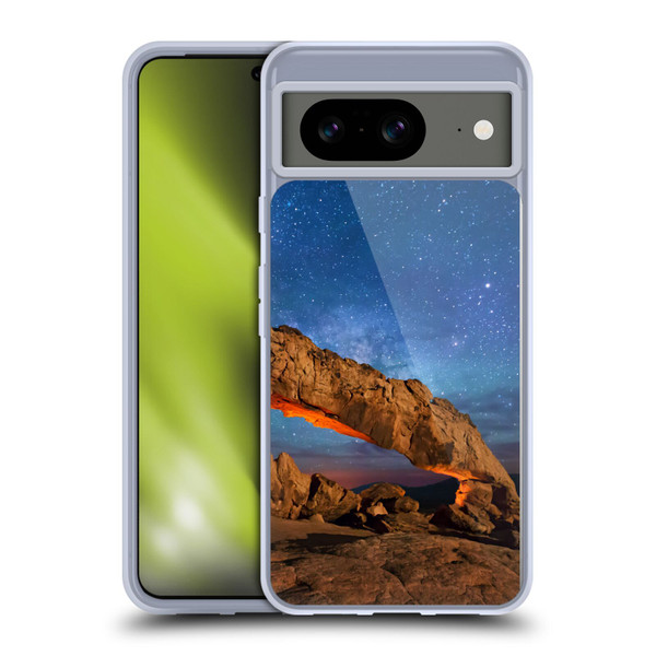 Royce Bair Nightscapes Sunset Arch Soft Gel Case for Google Pixel 8