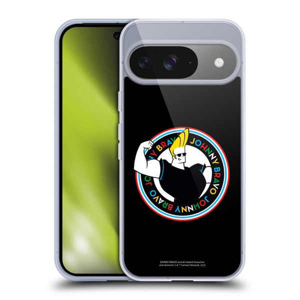 Johnny Bravo Graphics Logo Soft Gel Case for Google Pixel 9 / Pixel 9 Pro