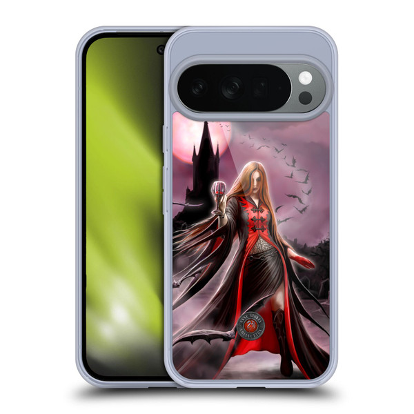 Anne Stokes Gothic Blood Moon Soft Gel Case for Google Pixel 10