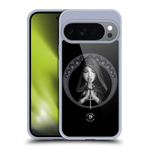 Anne Stokes Gothic Dark Prayer Art Nouveau Soft Gel Case for Google Pixel 10
