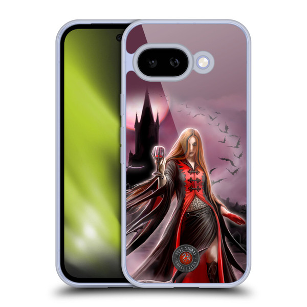 Anne Stokes Gothic Blood Moon Soft Gel Case for Google Pixel 9A