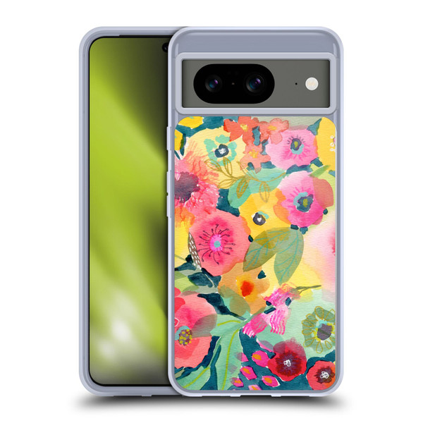 Suzanne Allard Floral Graphics Delightful Soft Gel Case for Google Pixel 8