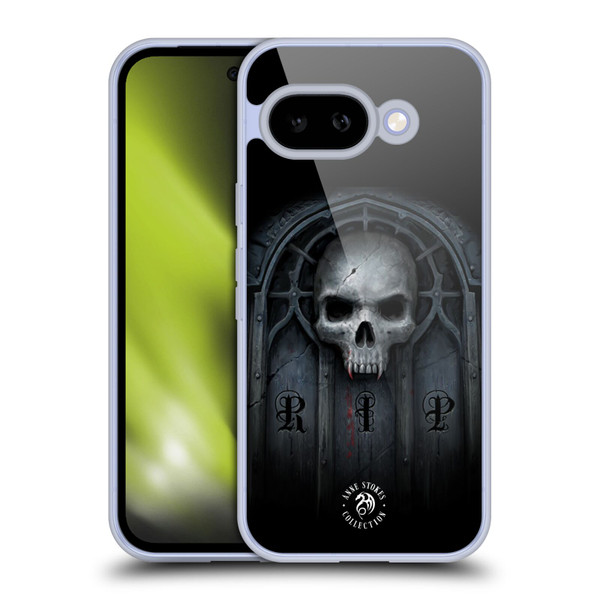 Anne Stokes Gothic Await The Night Skull Soft Gel Case for Google Pixel 9A
