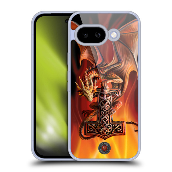 Anne Stokes Guardian Dragons God's Hammer Soft Gel Case for Google Pixel 9A