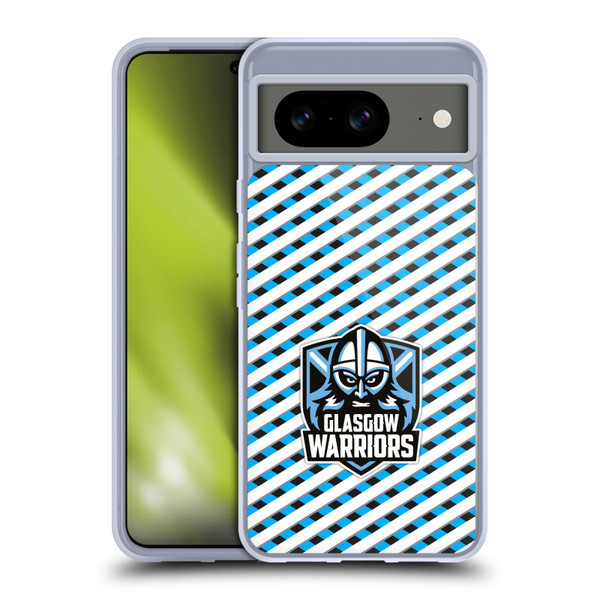 Glasgow Warriors Graphics Stripes Soft Gel Case for Google Pixel 8