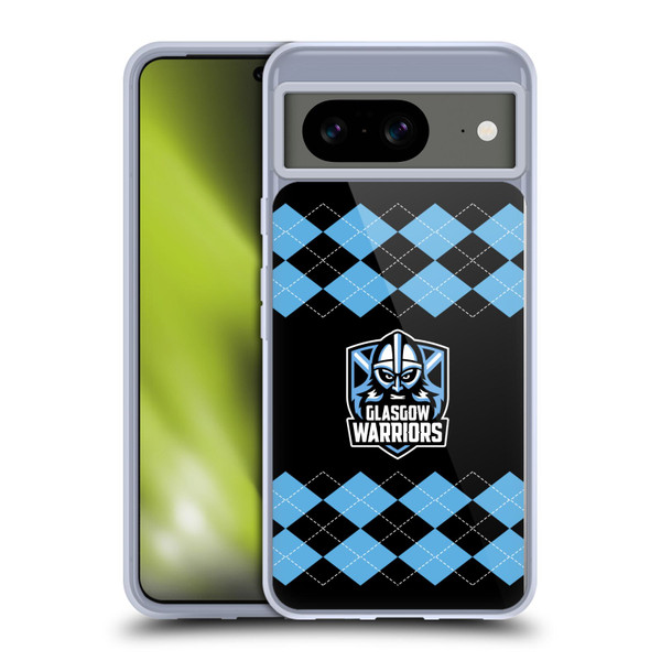 Glasgow Warriors Logo 2 Argyle Soft Gel Case for Google Pixel 8