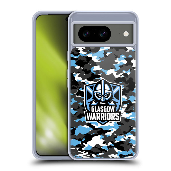 Glasgow Warriors Logo 2 Camouflage Soft Gel Case for Google Pixel 8