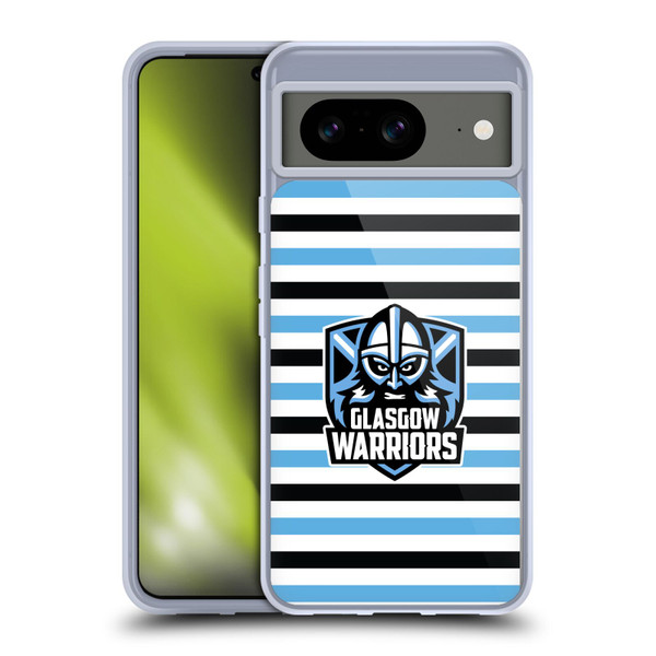 Glasgow Warriors Logo 2 Stripes 2 Soft Gel Case for Google Pixel 8