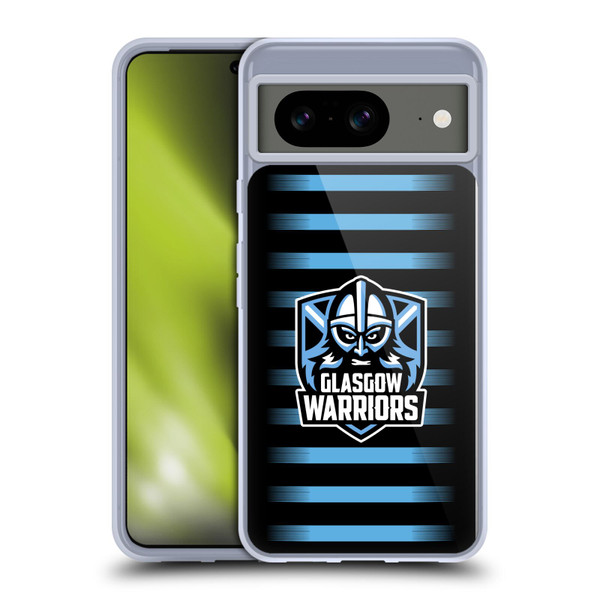 Glasgow Warriors Logo 2 Stripes Soft Gel Case for Google Pixel 8