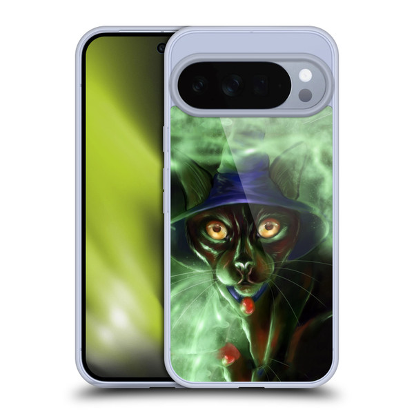 Ash Evans Black Cats Conjuring Magic Soft Gel Case for Google Pixel 10 Pro XL