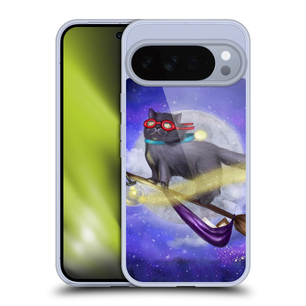 Ash Evans Black Cats Night Fly Soft Gel Case for Google Pixel 10 Pro XL