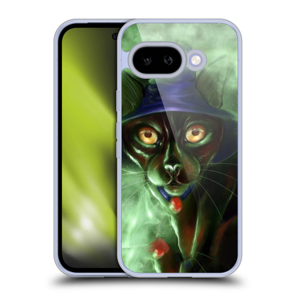 Ash Evans Black Cats Conjuring Magic Soft Gel Case for Google Pixel 9A