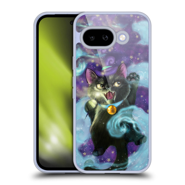 Ash Evans Black Cats Magic Witch Soft Gel Case for Google Pixel 9A