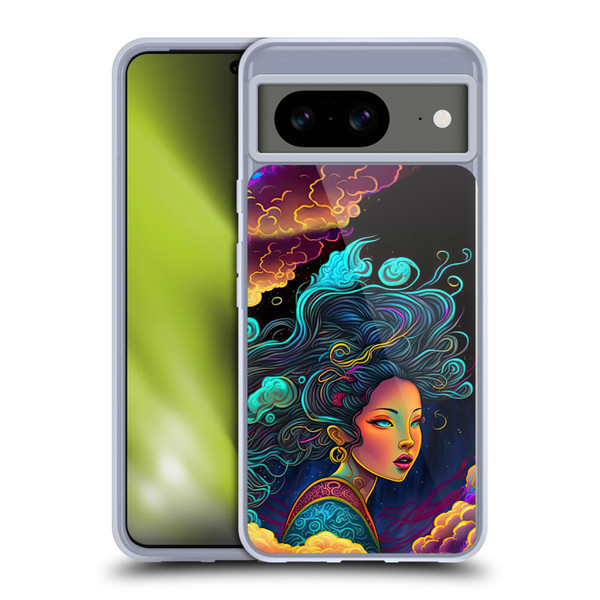 Wumples Cosmic Arts Cloud Goddess Soft Gel Case for Google Pixel 8
