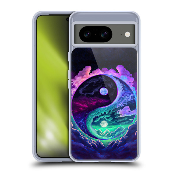 Wumples Cosmic Arts Clouded Yin Yang Soft Gel Case for Google Pixel 8