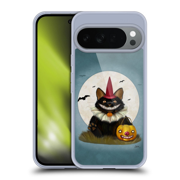 Ash Evans Black Cats 2 Halloween Cat Soft Gel Case for Google Pixel 10