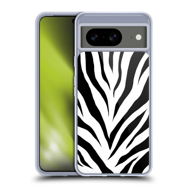 Grace Illustration Animal Prints Zebra Soft Gel Case for Google Pixel 8