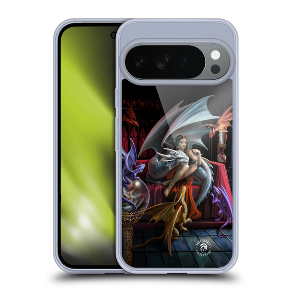 Anne Stokes Mix Fantasy Art Dragon Charm Soft Gel Case for Google Pixel 10
