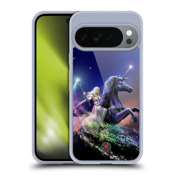 Anne Stokes Mix Fantasy Art Rainbow Magic Soft Gel Case for Google Pixel 10