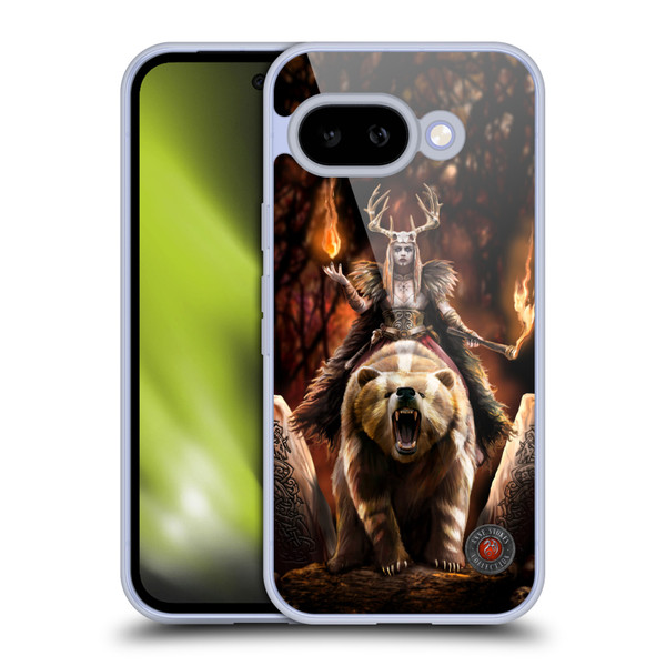 Anne Stokes Mix Fantasy Art Viking Witch Soft Gel Case for Google Pixel 9A