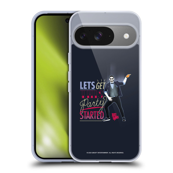 Just Dance Artwork Compositions Party Started Soft Gel Case for Google Pixel 9 / Pixel 9 Pro