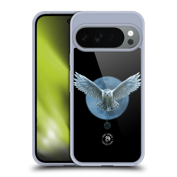 Anne Stokes Owls Moon Soft Gel Case for Google Pixel 10