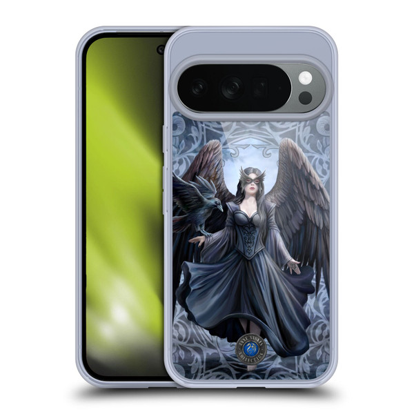Anne Stokes Raven Full With Pattern Soft Gel Case for Google Pixel 10