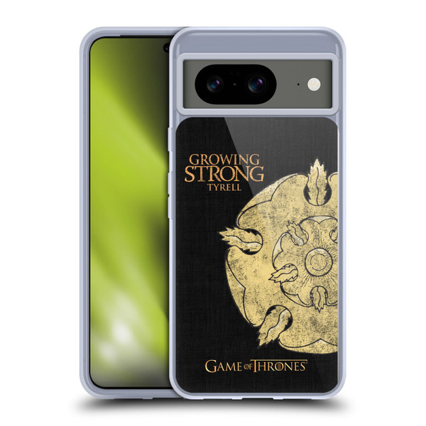 HBO Game of Thrones House Mottos Tyrell Soft Gel Case for Google Pixel 8