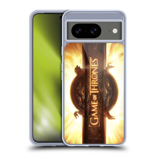 HBO Game of Thrones Key Art Opening Sequence Soft Gel Case for Google Pixel 8