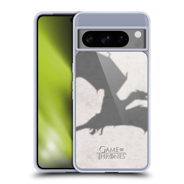 HBO Game of Thrones Key Art Dragon Soft Gel Case for Google Pixel 8 Pro