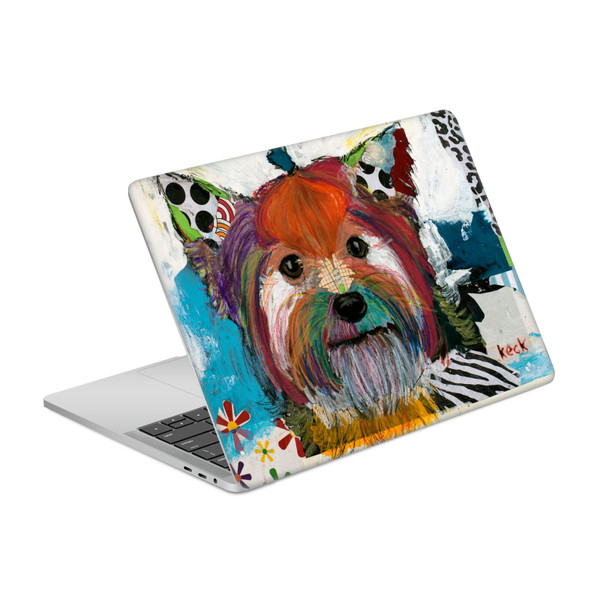 Michel Keck Dogs Silky Terrier Vinyl Sticker Skin Decal Cover for Apple MacBook Pro 13" A2338