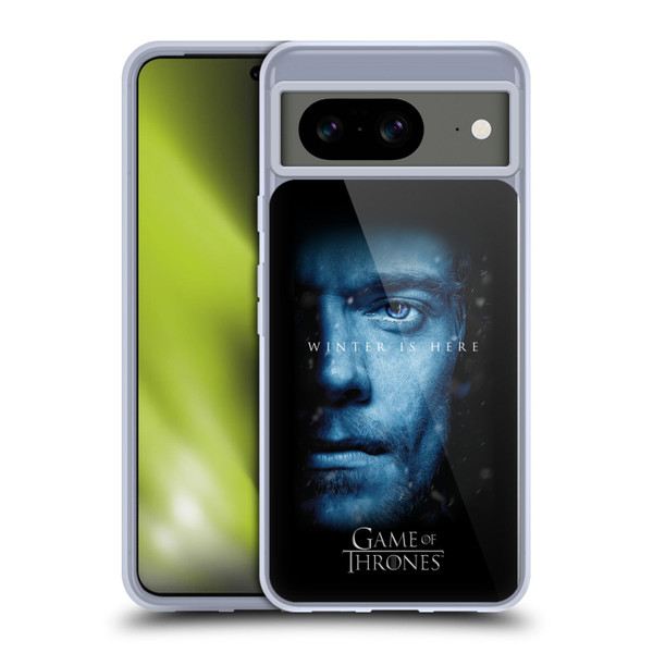 HBO Game of Thrones Winter Is Here Theon Greyjoy Soft Gel Case for Google Pixel 8