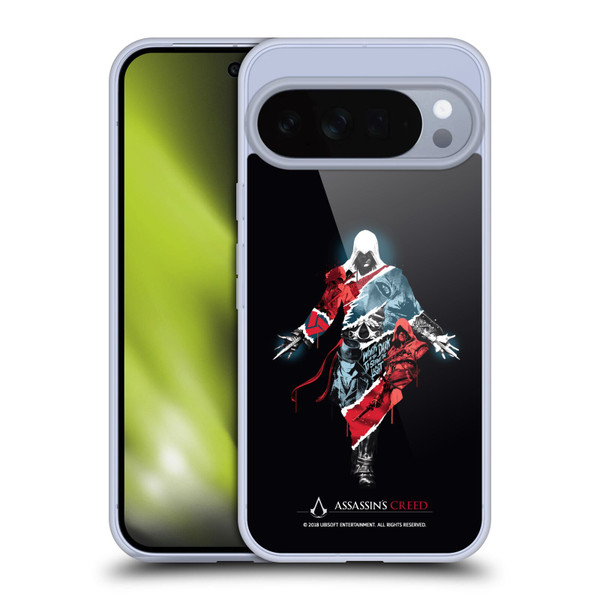 Assassin's Creed Legacy Character Artwork Double Exposure Soft Gel Case for Google Pixel 10 Pro XL