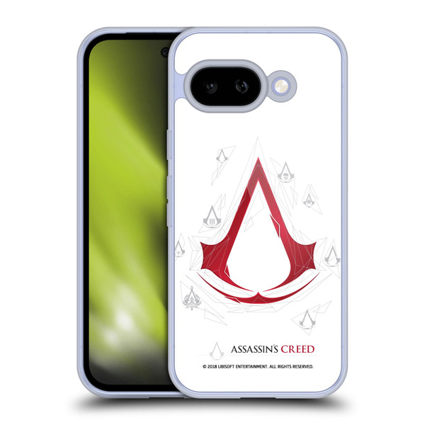 Assassin's Creed Legacy Logo Geometric White Soft Gel Case for Google Pixel 9A