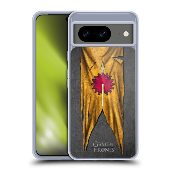 HBO Game of Thrones Sigil Flags Martell Soft Gel Case for Google Pixel 8