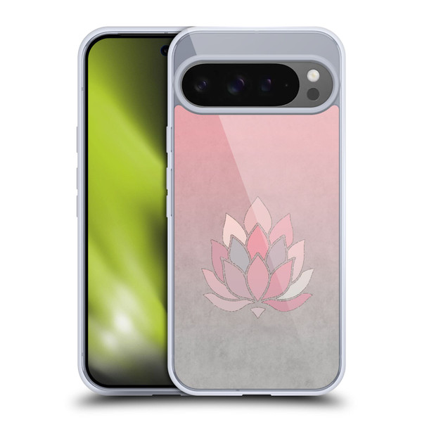 LebensArt Pastels Lotus Soft Gel Case for Google Pixel 9 Pro XL