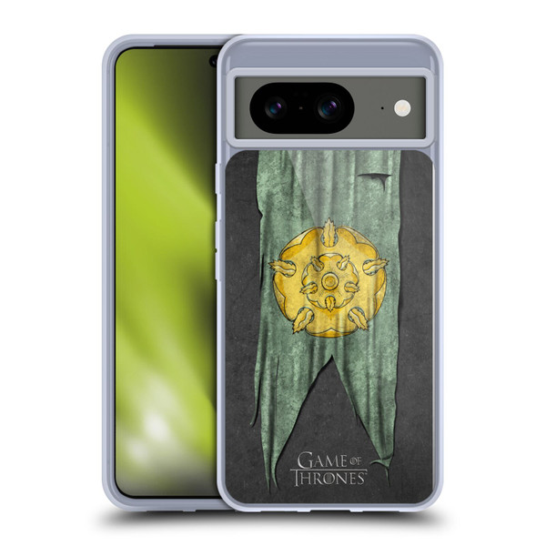 HBO Game of Thrones Sigil Flags Tyrell Soft Gel Case for Google Pixel 8