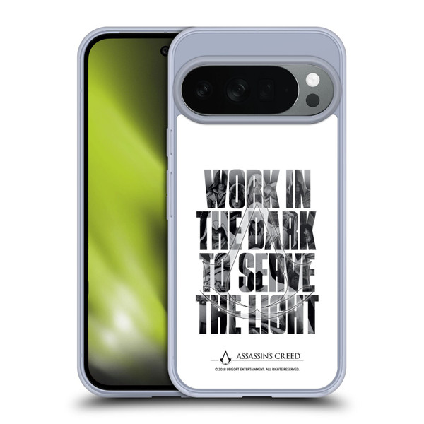 Assassin's Creed Legacy Typography Double Exposure Soft Gel Case for Google Pixel 10