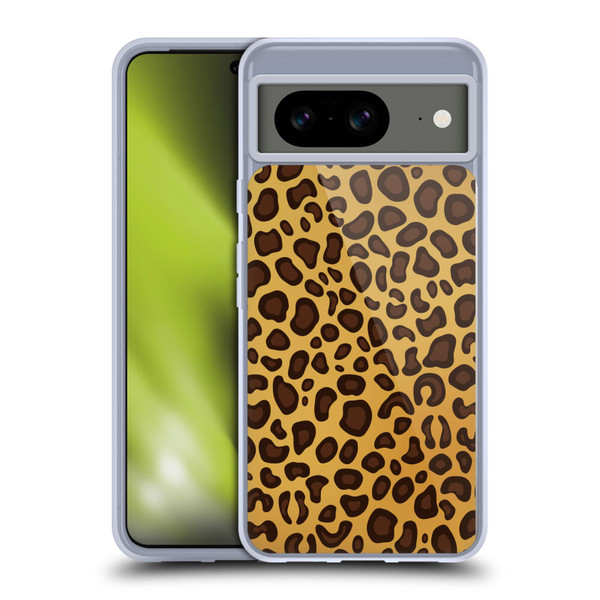 Haroulita Animal Prints Leopard Soft Gel Case for Google Pixel 8