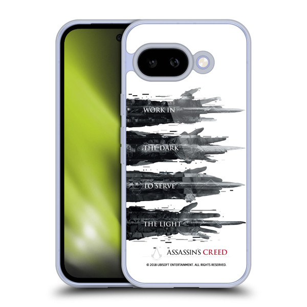 Assassin's Creed Legacy Typography Hidden Blades Soft Gel Case for Google Pixel 9A